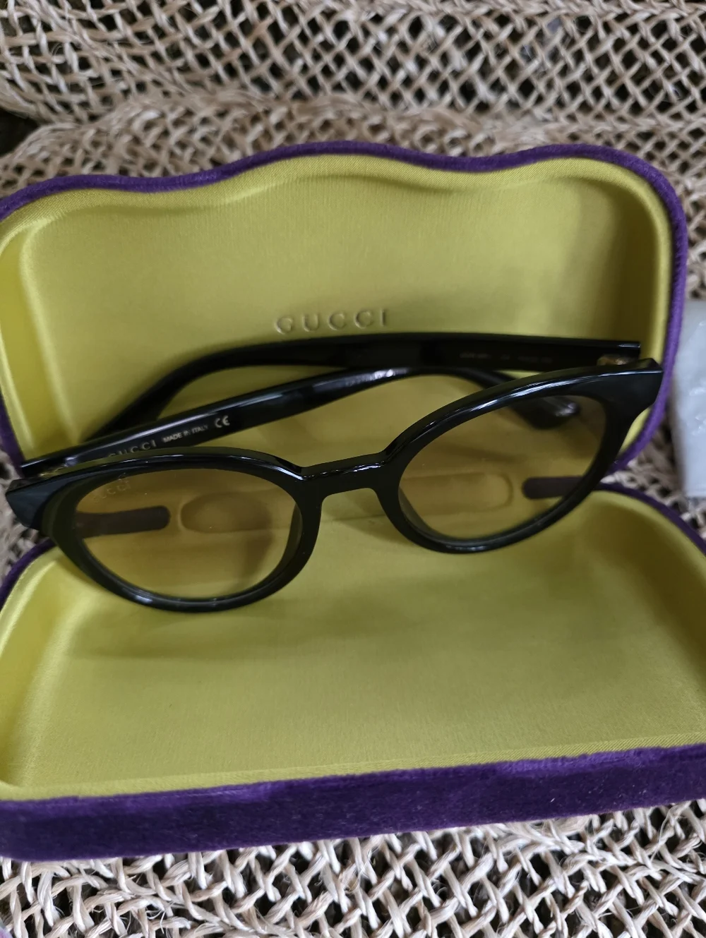 Gucci Brown Round Sunglasses - Picture 2 of 6